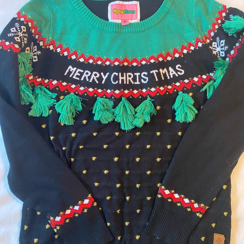 XS Tipsy Elves Christmas sweater